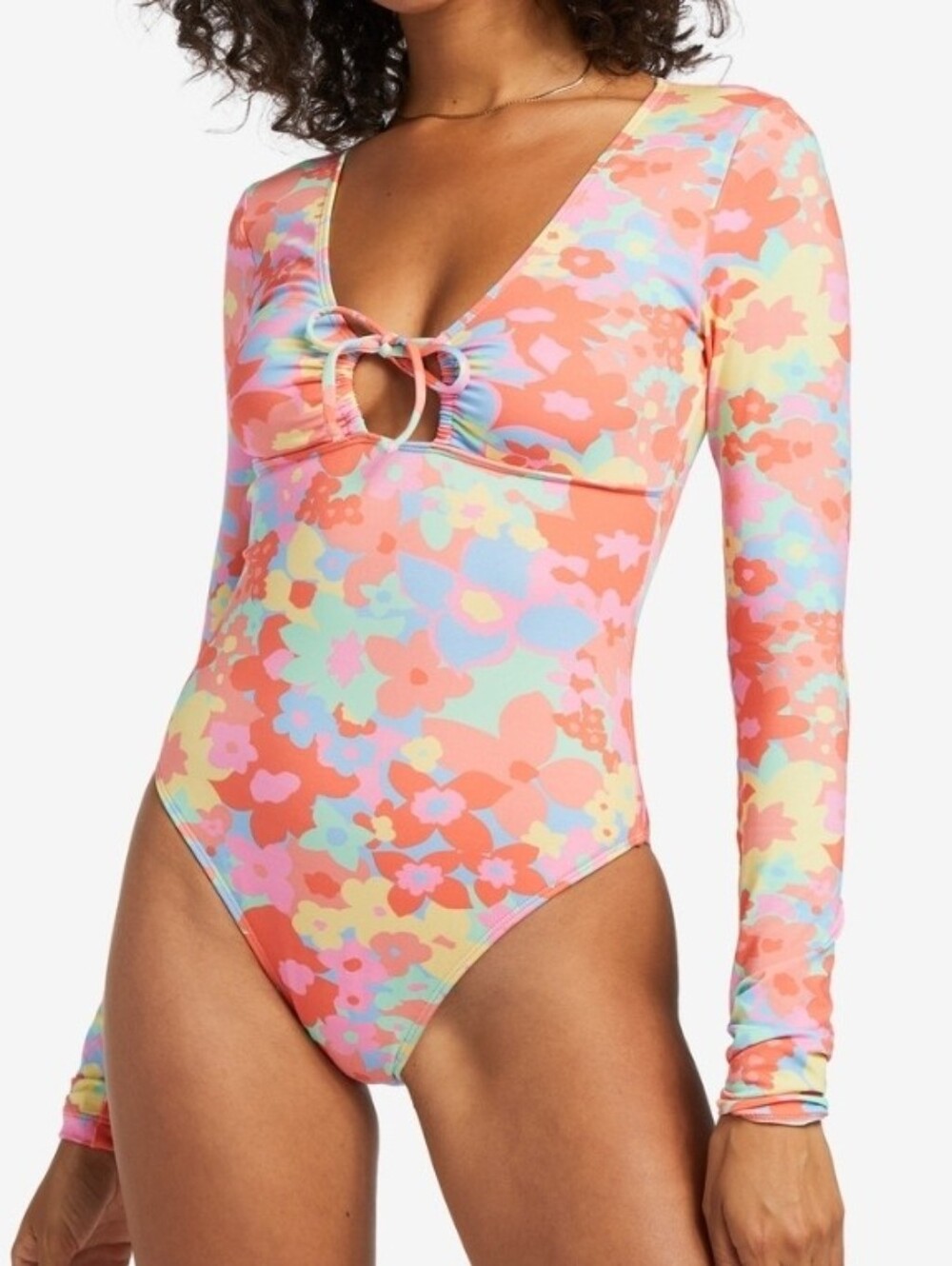 Billabong Coast Is Clear Long Sleeve Swimsuit